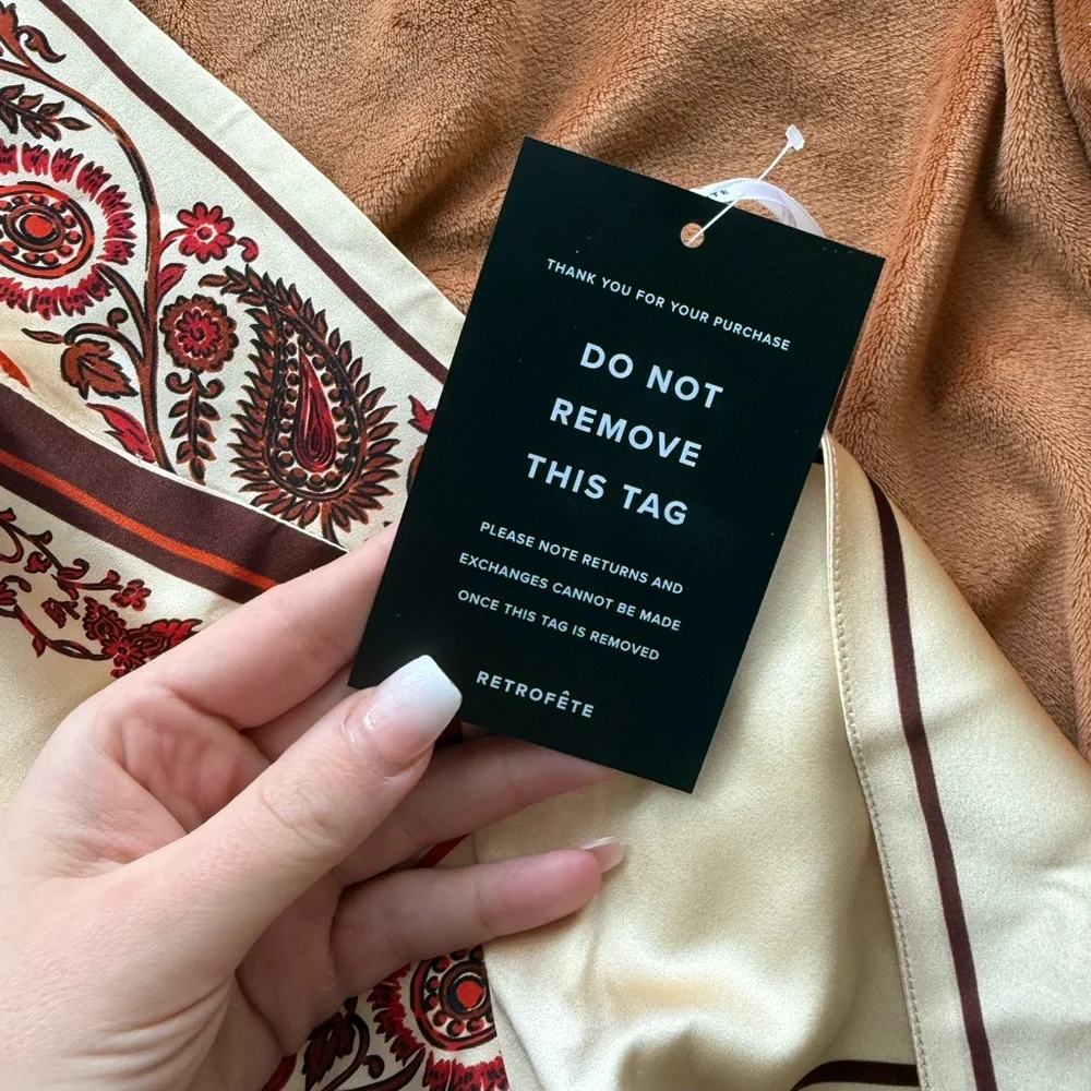 NWT Retrofête Adelaide Silk Mini Dress – Size XS - Picture 2 of 7